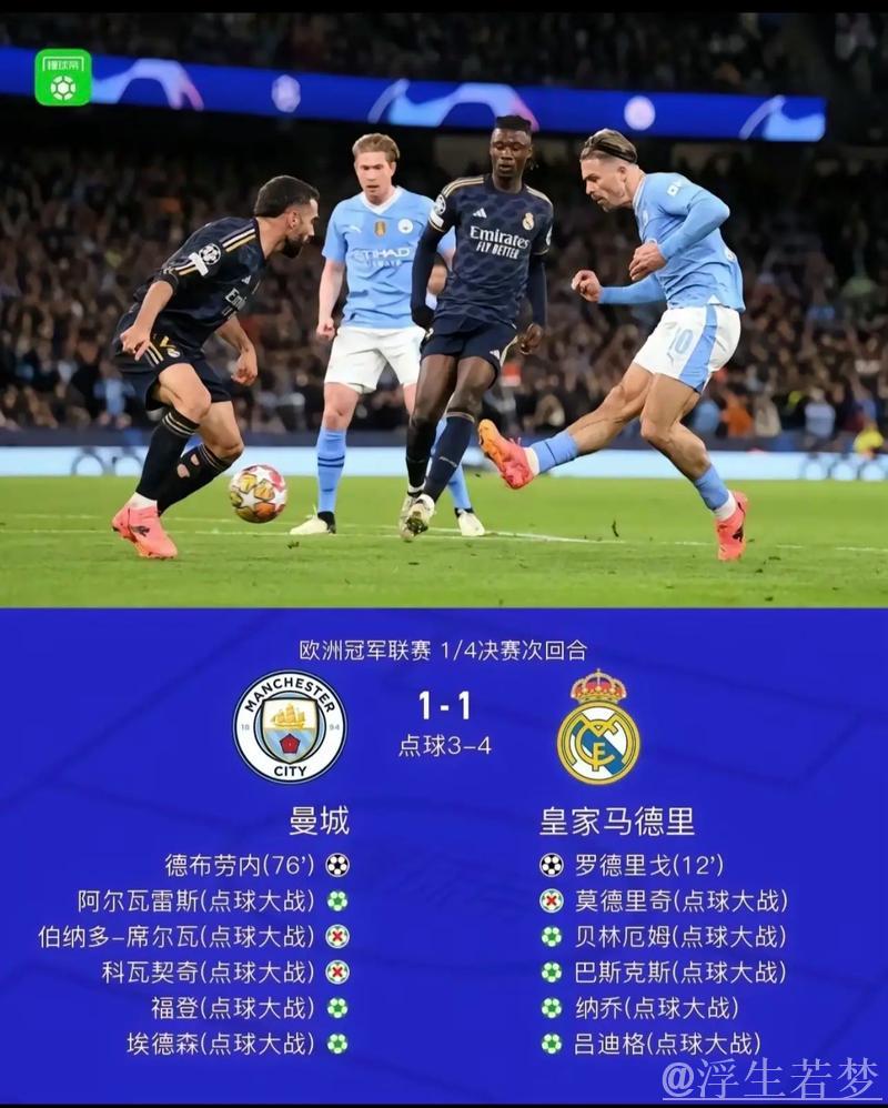欧冠生死战将至！曼城晋级16强或遇皇马或拜仁