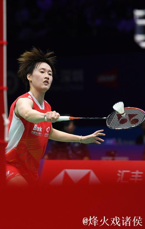 击败对手 中国澳门羽毛球公开赛陈雨菲女单夺冠